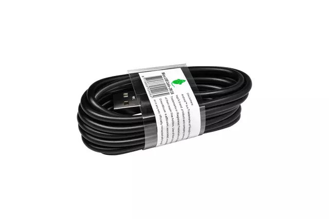 Een Kabel Green Mouse USB Micro-A 2.0 2 meter zwart koop je bij L&N Partners voor Partners B.V.
