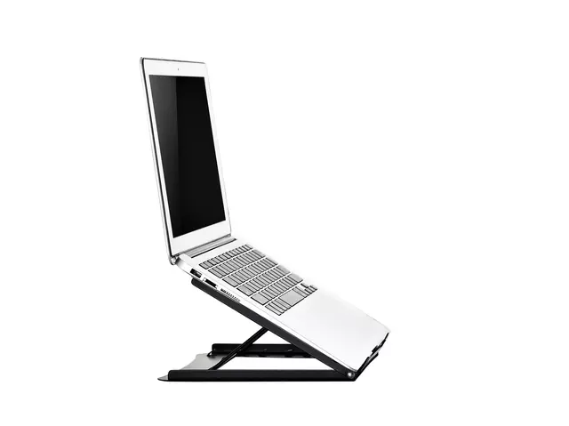 Een Laptopstandaard Neomounts NSLS075 zwart koop je bij Van Leeuwen Boeken- en kantoorartikelen