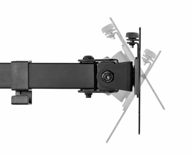 Een Monitorarm Neomounts D550 10-32" zwart koop je bij Totaal Kantoor Goeree