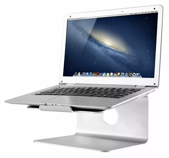 Een Laptopstandaard Neomounts NSLS050 zilver koop je bij Totaal Kantoor Goeree