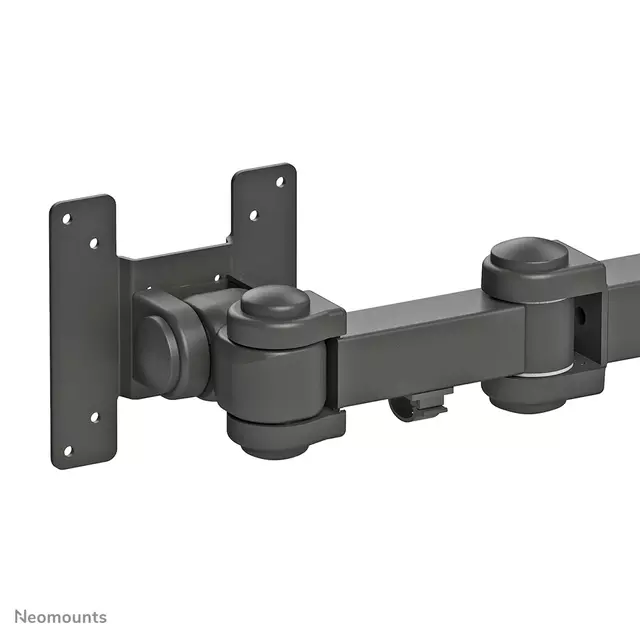 Een Monitorarm Neomounts D960D 2x10-27" met klem zwart koop je bij EconOffice