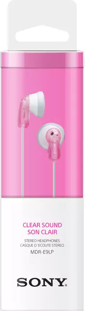 Een Oortelefoon Sony E9LP basic roze koop je bij Totaal Kantoor Goeree
