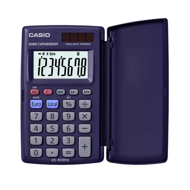 Een Rekenmachine Casio HS-8VERA koop je bij EconOffice