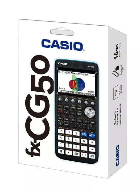 Een Rekenmachine Casio fx-CG50 koop je bij Van Hoye Kantoor BV