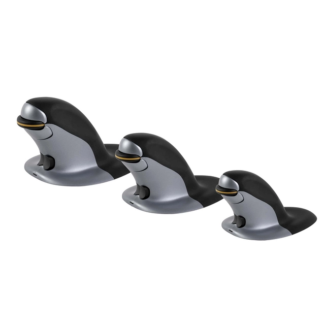 Een Ergonomische Muis Fellowes Penguin draadloos medium koop je bij Klik Office BV