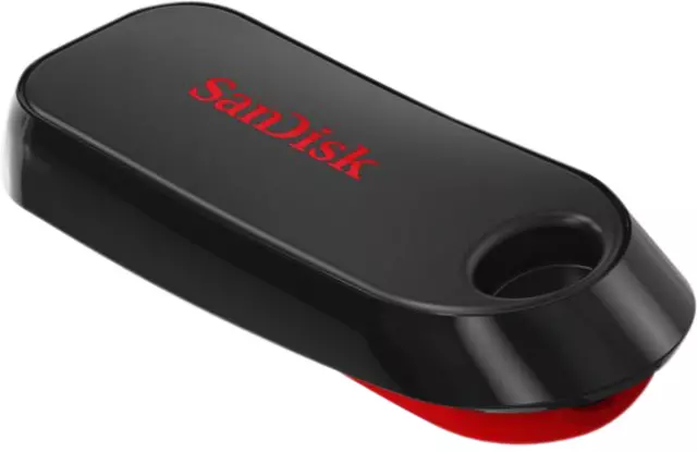 Een USB-stick 2.0 Sandisk Cruzer Snap 64GB koop je bij QuickOffice BV