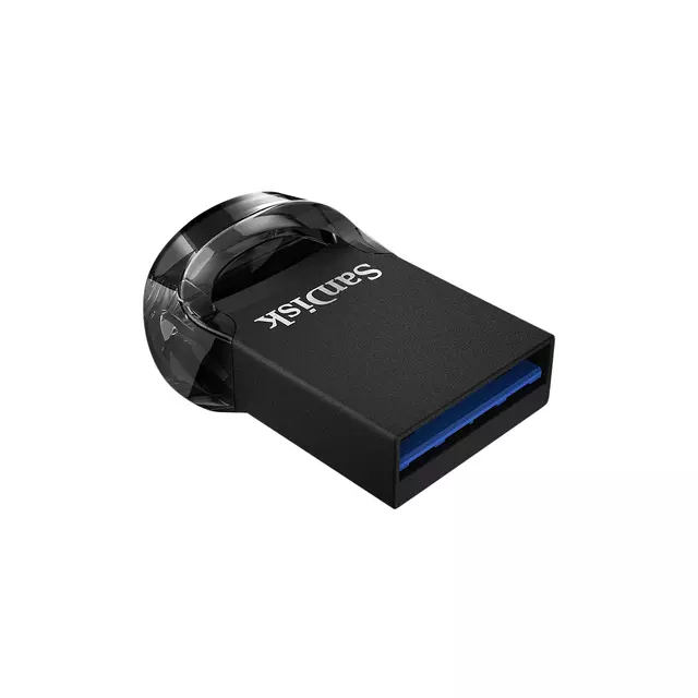 Een USB-stick 3.1 Sandisk Cruzer Ultra Fit 256GB koop je bij Klik Office BV