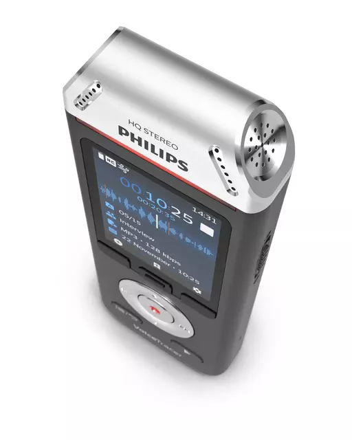 Een Digital voice recorder Philips DVT 2110 voor interviews koop je bij Van Leeuwen Boeken- en kantoorartikelen