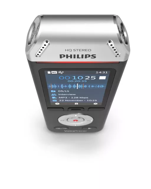 Een Digital voice recorder Philips DVT 2110 voor interviews koop je bij Van Hoye Kantoor BV