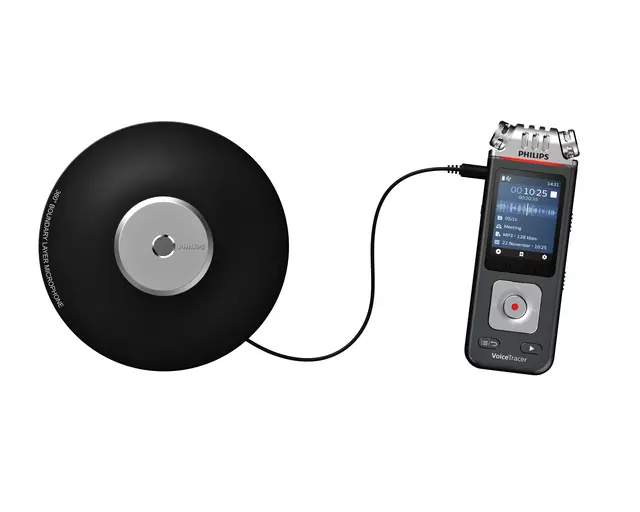 Een Digital voice recorder Philips DVT 8110 voor vergaderen koop je bij EconOffice