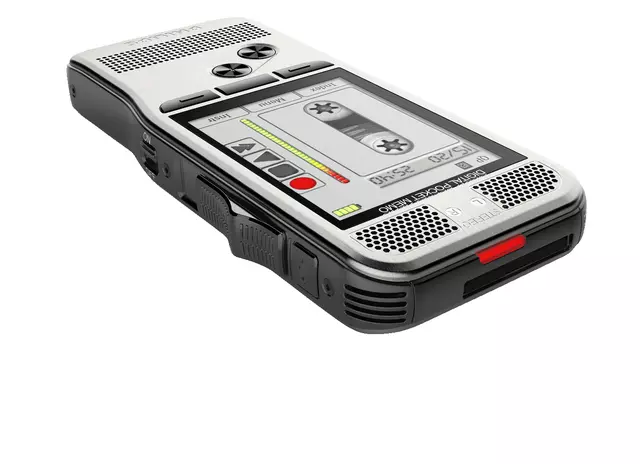 Een Dicteerapparaat Philips PocketMemo DPM7200 koop je bij EconOffice