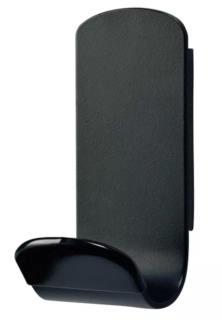 Een Kapstokhaak Unilux magneet Steely 1 haak zwart koop je bij MV Kantoortechniek B.V.
