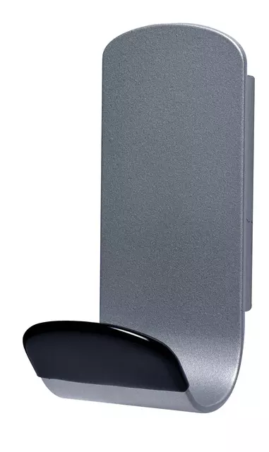 Een Kapstokhaak Unilux magneet Steely 1 haak grijs koop je bij Van Leeuwen Boeken- en kantoorartikelen
