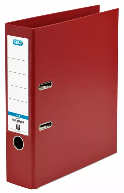 Een Ordner Elba Smart Pro+ A4 80mm PP rood koop je bij EconOffice