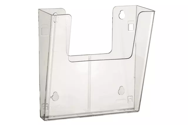 Een Folderhouder Europel 4 x A4 wand staand koppelbaar transparant koop je bij L&N Partners voor Partners B.V.
