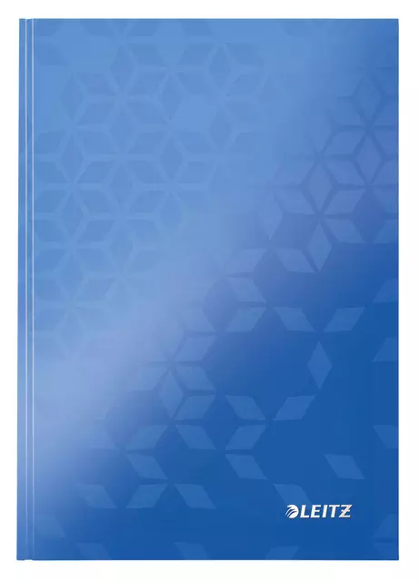 Een Notitieboek Leitz WOW A5 160blz 90gr lijn blauw koop je bij KantoorProfi België BV