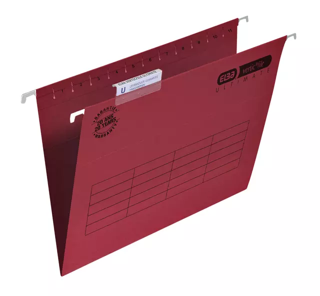 Hangmap Elba Verticfile Ultimate folio V bodem rood