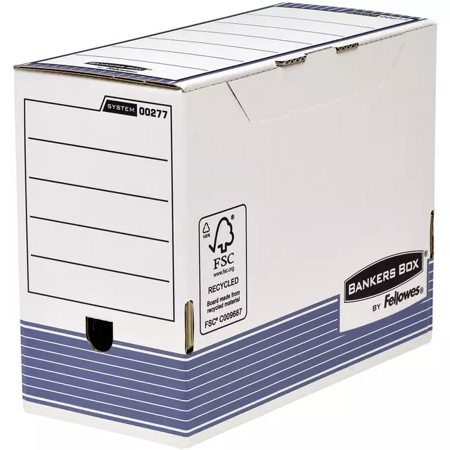 Een Archiefdoos Bankers Box System A4 150mm wit blauw koop je bij L&N Partners voor Partners B.V.