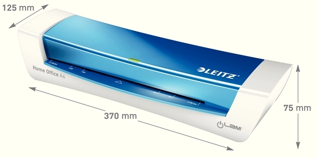 Een Lamineermachine Leitz iLAM Home Office A4 blauw koop je bij EconOffice