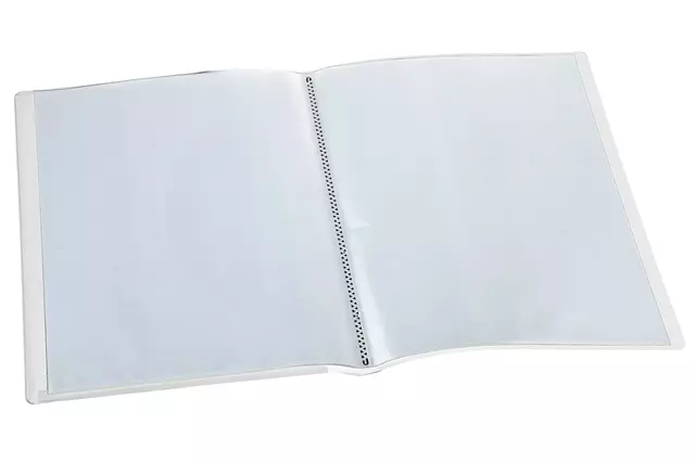 Een Showmap Opus 2 frontview A4 20-tassen wit koop je bij MV Kantoortechniek B.V.