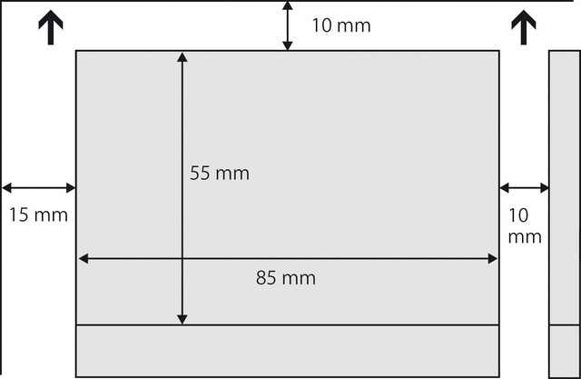 Een Visitekaart Sigel 85x55mm blanco 225gr ronde hoeken wit 100 stuks koop je bij Tonerinktshop