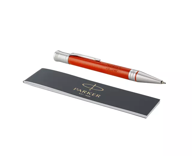 Balpen Parker Duofold Classic Vintage big lacquer red CT medium