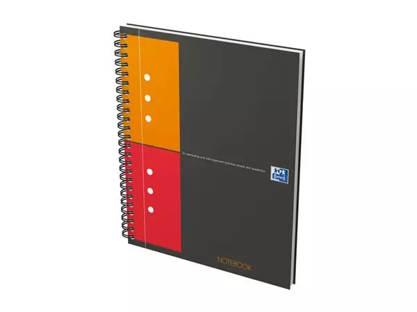 Een Spiraalblok Oxford International Notebook A5+ ruit 5mm koop je bij Totaal Kantoor Goeree