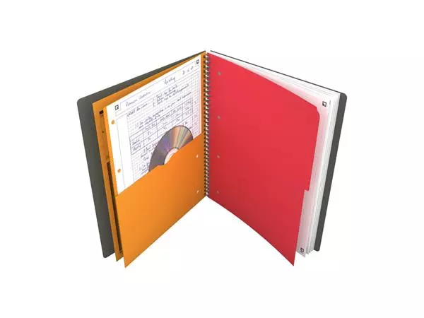 Een Spiraalblok Oxford International Activebook A4+ ruit 5mm koop je bij Van Hoye Kantoor BV