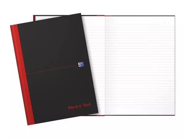 Een Notitieboek Oxford Black n' Red A4 96vel lijn koop je bij L&N Partners voor Partners B.V.