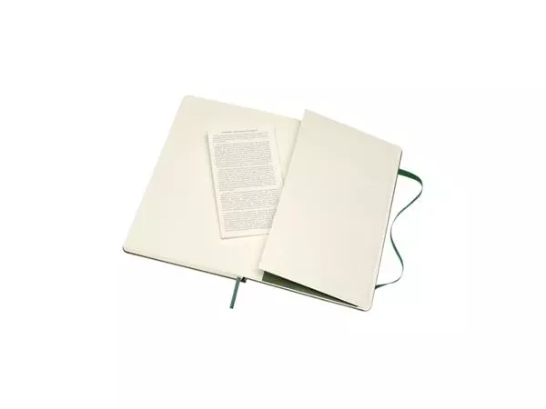 Een Notitieboek Moleskine large 130x210mm lijn hard cover myrtle green koop je bij Buro De Peuter