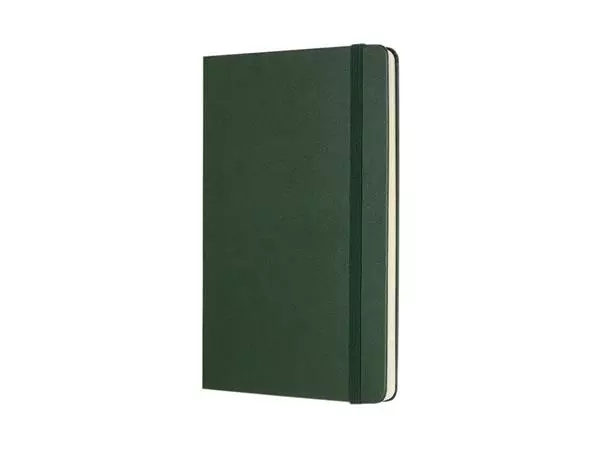 Een NOTITIEBOEK MOLESKINE L 130X210MM BLANCO HC GREEN koop je bij Kantoorvakhandel van der Heijde