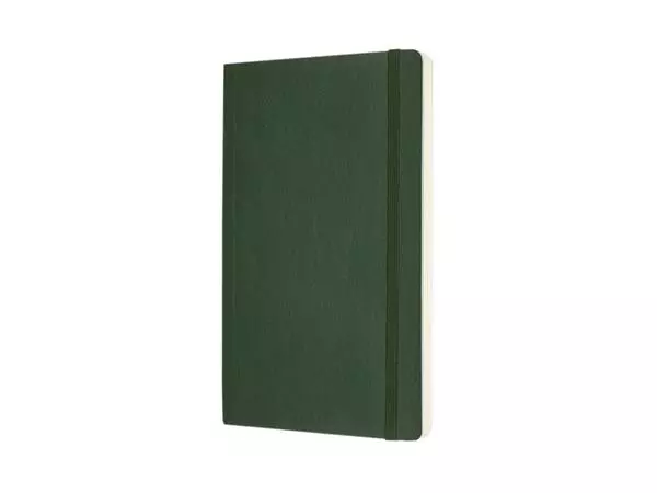 Een Notitieboek Moleskine large 130x210mm blanco soft cover myrtle green koop je bij Buro De Peuter