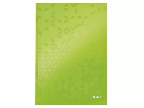 Een Cahier de notes Leitz WOW A4 ligné 160 pages 90g vert koop je bij Van Hoye Kantoor BV