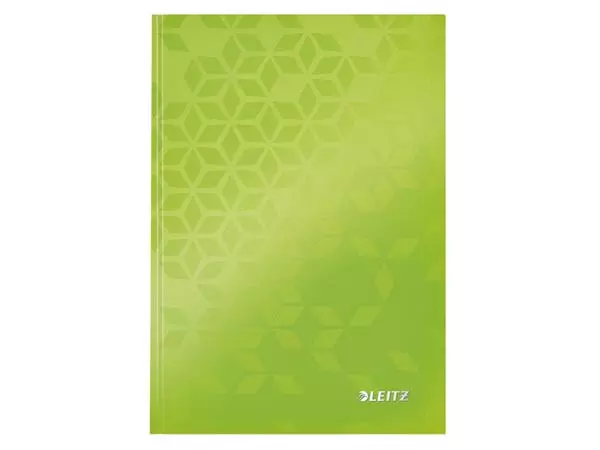 Buy your Notebook Leitz WOW A5 160 pages 90gr line green at QuickOffice BV