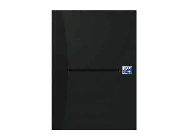 Een Notitieboek Oxford Office Essentials A4 96vel lijn zwart koop je bij KantoorProfi België BV