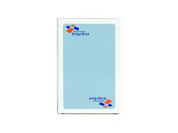 Een Speelkaarten bridgebond blauw koop je bij Totaal Kantoor Goeree