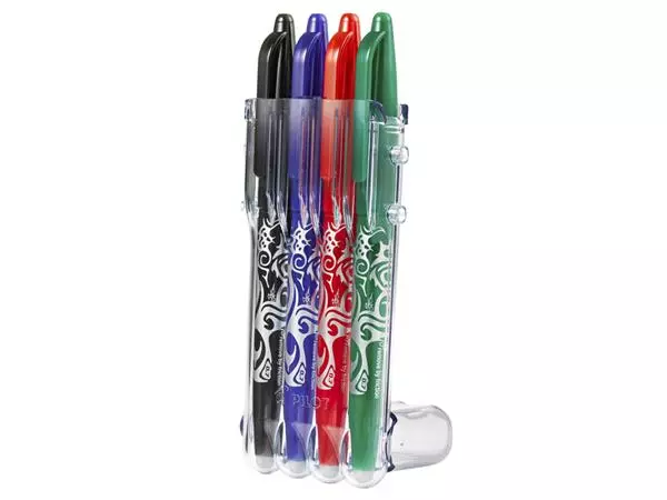 Een Rollerpen PILOT friXion medium basis assorti Set2Go à 4 stuks koop je bij NiceSupplies.nl