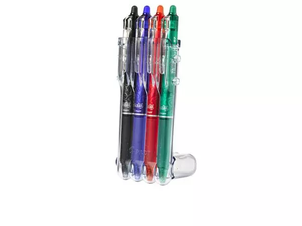 Een Rollerpen PILOT friXion clicker medium basis assortt Set2Go à 4 stuks koop je bij Unimark Office B.V.