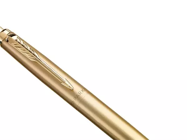 Een Balpen Parker Jotter XL Monochrome gold medium blister à 1 stuk koop je bij NiceSupplies.nl