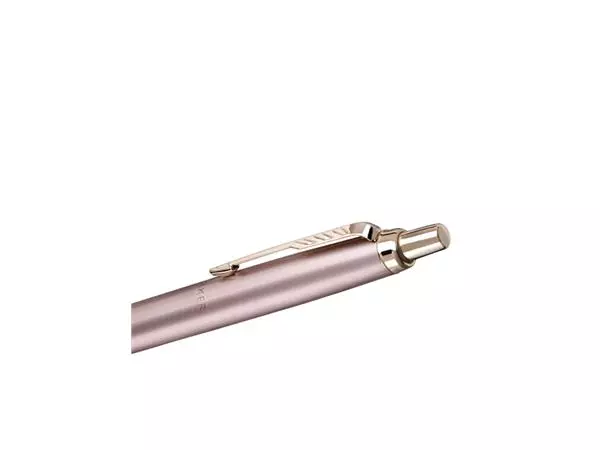 Een Balpen Parker Jotter XL Monochrome pink gold medium blister à 1 stuk koop je bij NiceSupplies.nl