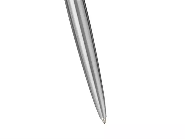 Een Balpen Parker Jotter XL Monochrome stainless steel medium blister à 1 stuk koop je bij NiceSupplies.nl