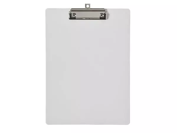 Een Klembord MAUL Flexx A4 staand PP wit koop je bij Goedkope Kantoorbenodigdheden