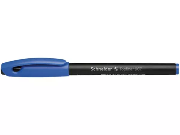 Een FINELINER SCHNEIDER 967 0.4MM BLAUW koop je bij Kantoorvakhandel van der Heijde