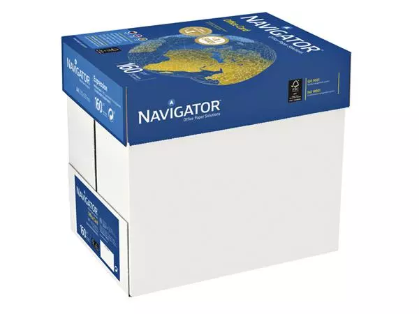 Een Kopieerpapier Navigator Office Card A4 160gr wit 250 vel koop je bij Unimark Office B.V.