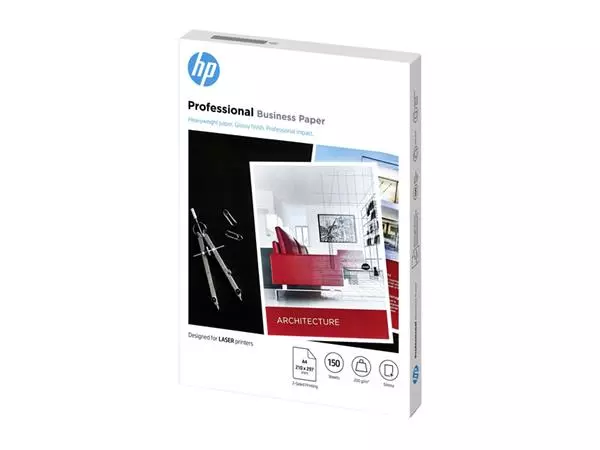 Een Fotopapier laser HP 7MV83A 200gr A4 glans wit 150vel koop je bij KantoorProfi België BV