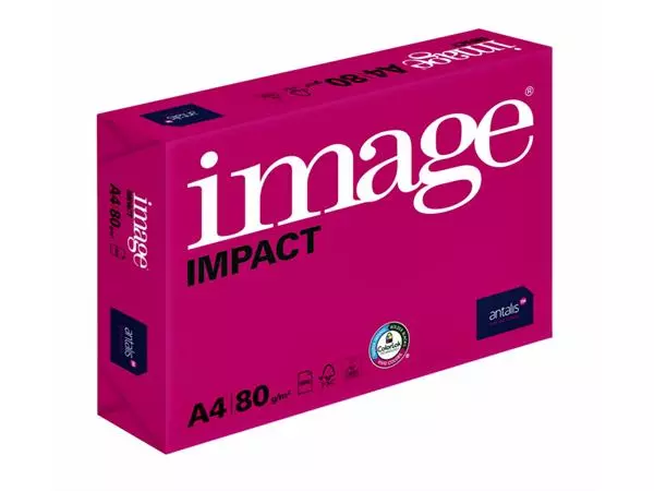 Een Kopieerpapier Image Impact A4 80gr wit 500 vel koop je bij NiceSupplies.nl