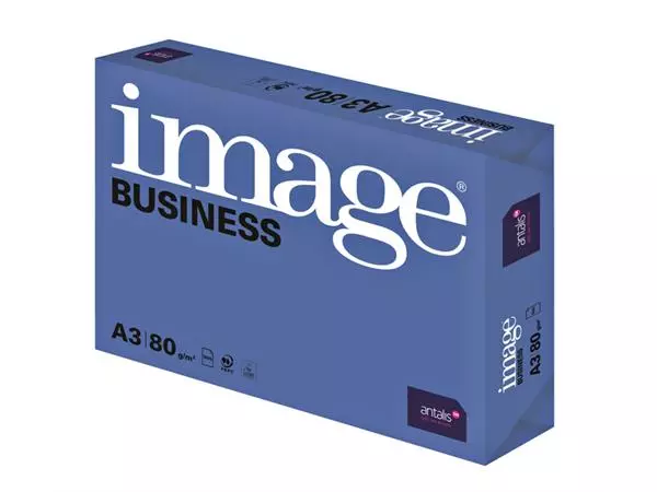 Een Kopieerpapier Image Business A3 80gr wit 500vel koop je bij Totaal Kantoor Goeree