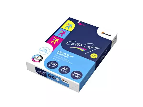 Een Laserpapier Color Copy A3 120gr wit 250vel koop je bij Kantoorvakhandel van der Heijde