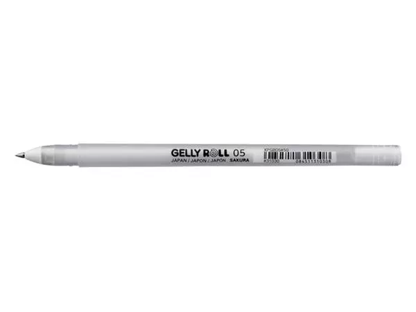 Een GELSCHRIJVER SAKURA GELLY ROLL BASIC 0.3MM WIT koop je bij Kantoorvakhandel van der Heijde