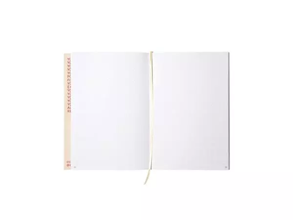 Een Notitieboek Octàgon DRAMA A5 135x200mm dots crème koop je bij NiceSupplies.nl